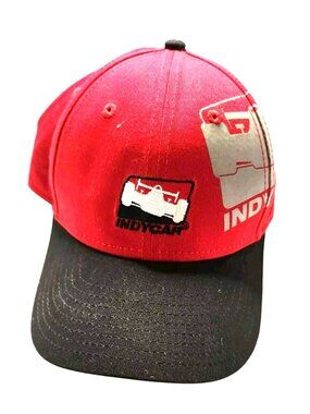Indycar hat cap Youth Red Black Snapback New Era 9FORTY